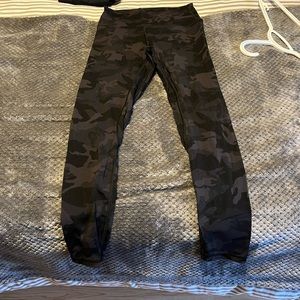 worn, size small, feels like size 4 in lululemon